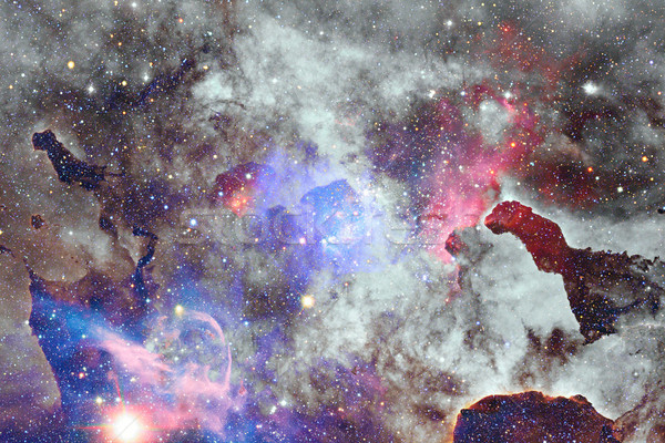 Mgławica przestrzeni elementy obraz niebo świetle Zdjęcia stock © NASA_images