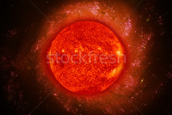Solaranlage Sonne Elemente Bild Sterne Zentrum Stock foto © NASA_images