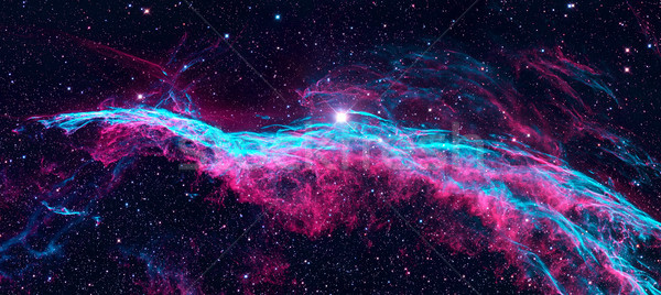 Voile nébuleuse constellation balai nuage gaz Photo stock © NASA_images