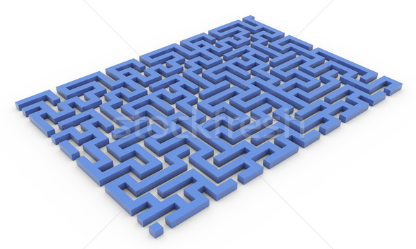 3d maze Stock photo © nasirkhan