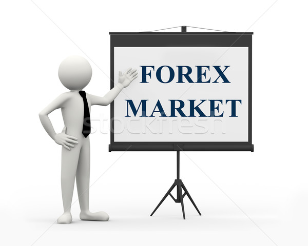 3d Businessman Forex Market Stock Photo C Nasir Khan Nasirkhan - 