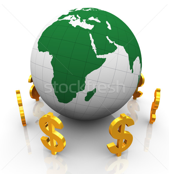 3d Dollar Symbols Stock Photo C Nasirkhan 1408880 Stockfresh