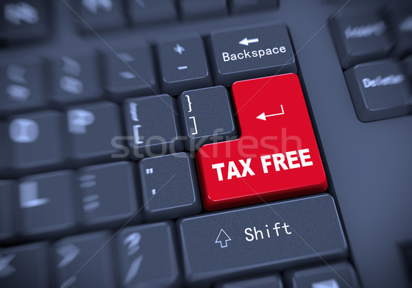 3d keyboard - tax free Stock photo © nasirkhan