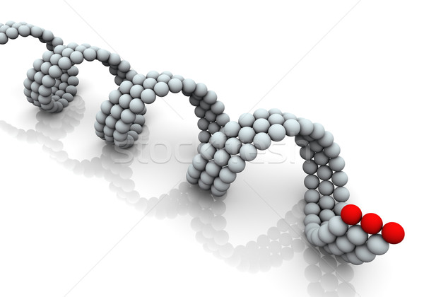 3D DNA 三維渲染 成長 醫生 商業照片 © nasirkhan