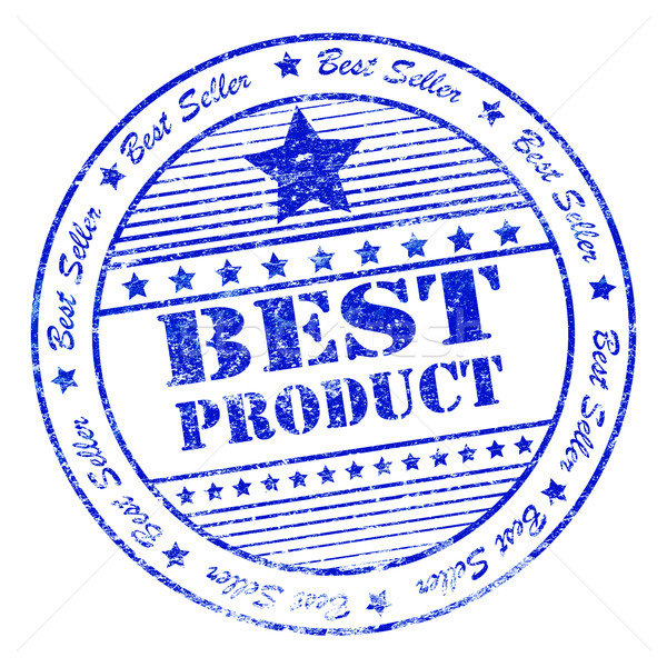 Grunge best product rubber stamp Stock photo © nasirkhan