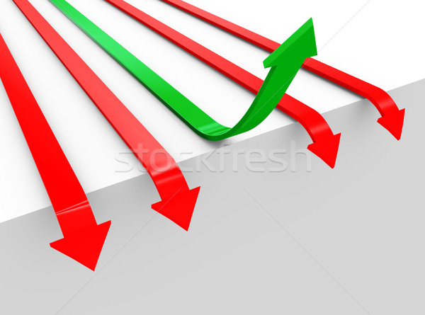 3d concept of overcoming problems Stock photo © nasirkhan