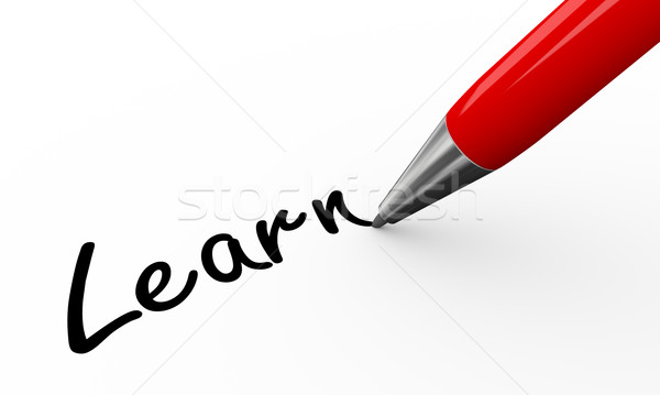 3d pen writing learn Stock photo © nasirkhan