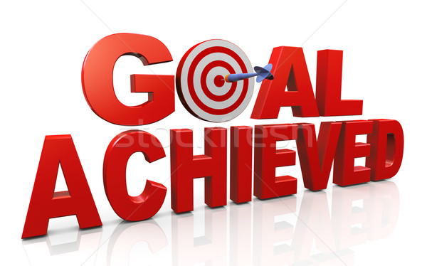 Achieving goals and targets Stock photo © nasirkhan