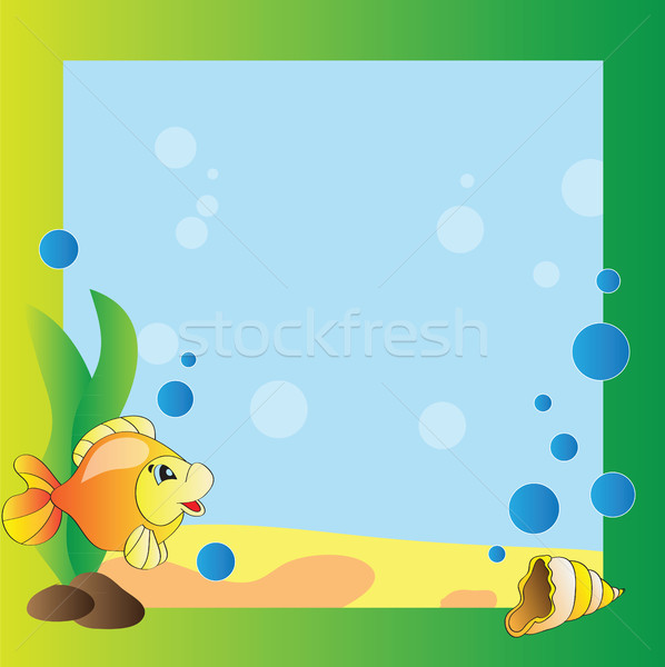 Frame - marine life Stock photo © Natali_Brill