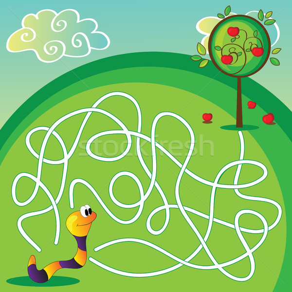 Vector Maze for Children  Stock photo © Natali_Brill