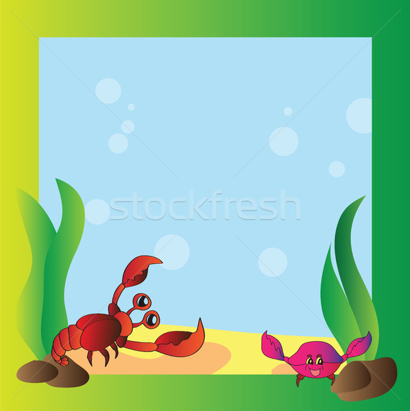 Frame - marine life Stock photo © Natali_Brill