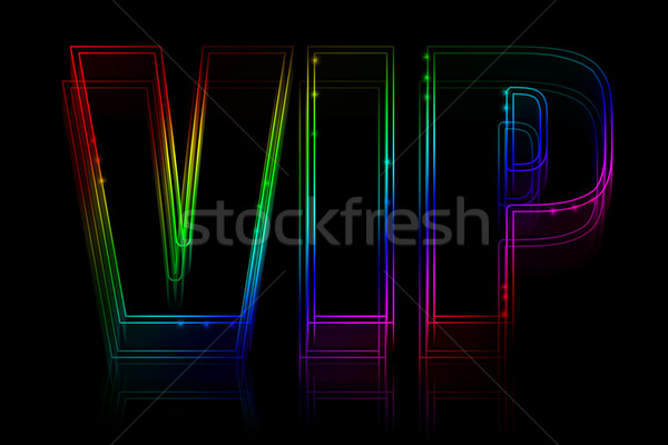 Foto stock: Vip · preto · projeto · luz · clube