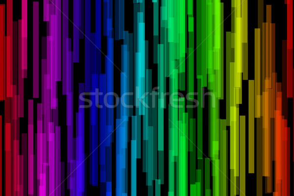 Hellen neon Design abstrakten Disco Kabel Stock foto © Natali_Brill