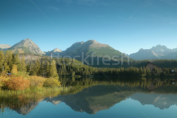 Strbske pleso in Slovakia Stock photo © nature78