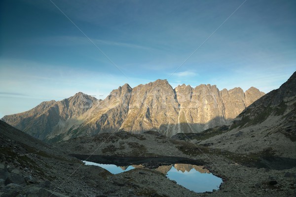 High Tatra Mountains at dawn Stock photo © nature78