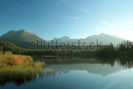 Lake Slovakian Tatras Stock photo © nature78