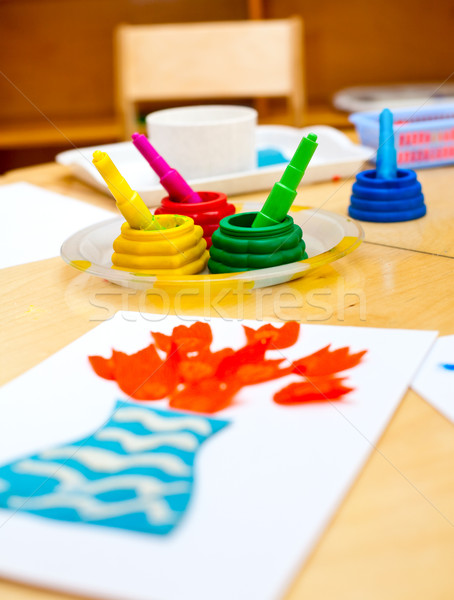 Childrens creativity concept Stock photo © naumoid