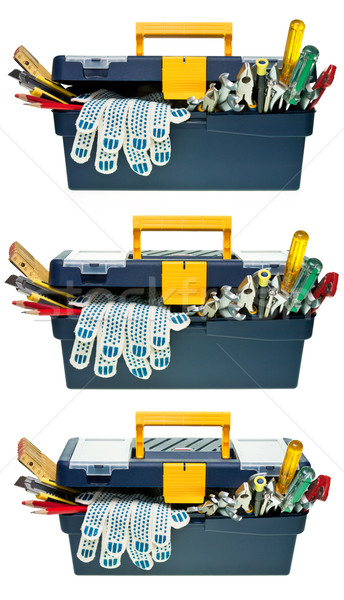 Toolbox set Stock photo © naumoid