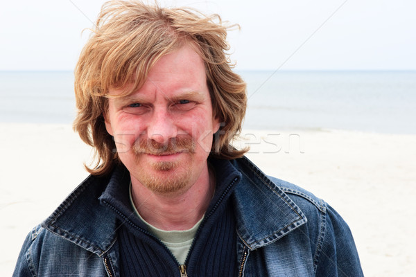 Red-haired man Stock photo © naumoid