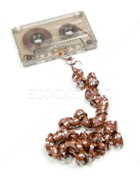 Messed up audio tape Stock photo © naumoid