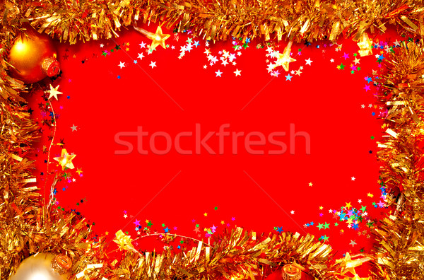 Christmas frame Stock photo © naumoid