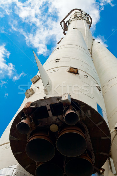 ストックフォト: スペース · ロケット · 最初 · 船 · 科学