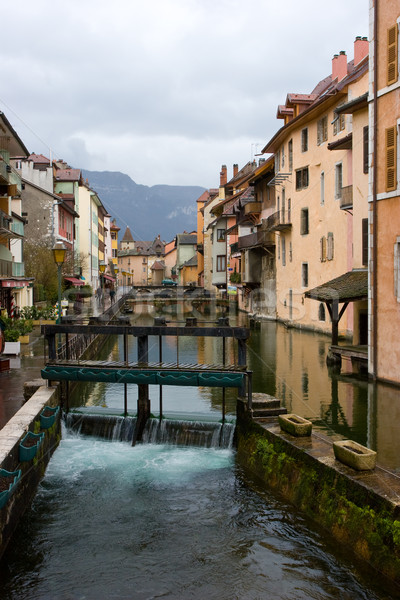 Canal at Annecy town Stock photo © naumoid
