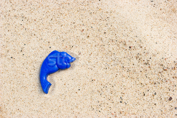 Perdu jouet poissons plage de sable plage enfants [[stock_photo]] © naumoid