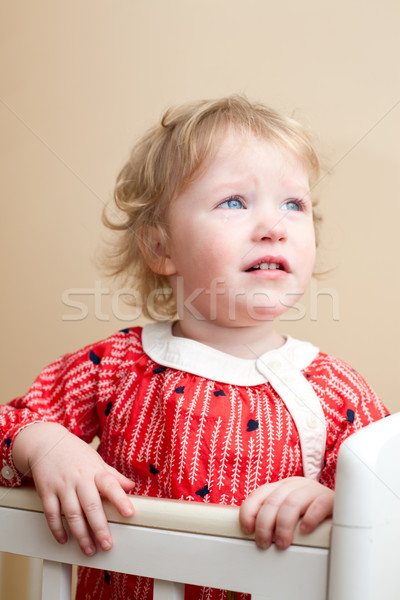 Tearful baby Stock photo © naumoid
