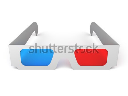 Stock photo: 3D Glasses