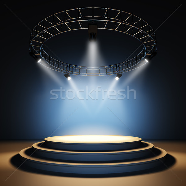 Gol etapă muzică abstract proiect concert Imagine de stoc © nav