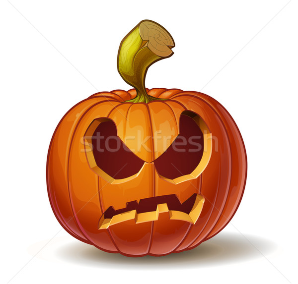 Pumpkins Angry 2 Stock photo © nazlisart