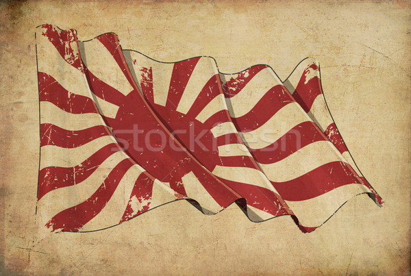 Japan Naval Ensign Historic flag Background Wallpaper
 Stock photo © nazlisart