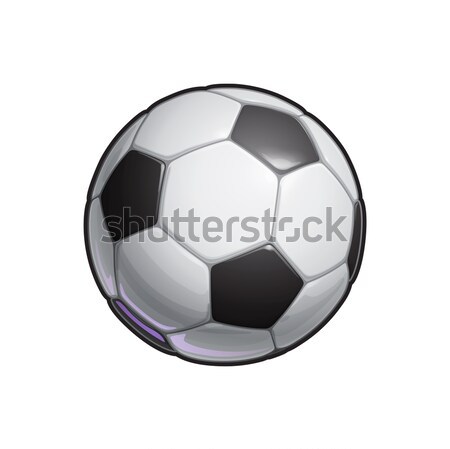 Football - Soccer Ball Stock photo © nazlisart