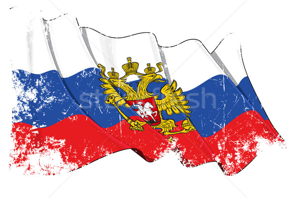 Grange State Flag of Russia Stock photo © nazlisart