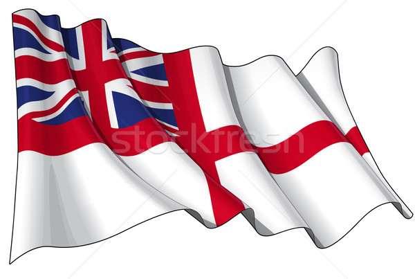 British Naval Ensign (Flag) Stock photo © nazlisart