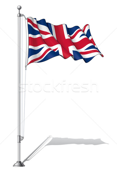 Flag Pole UK Stock photo © nazlisart