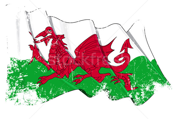 Grange Flag of Wales Stock photo © nazlisart