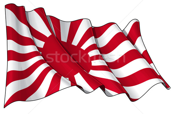 флаг иллюстрация белый фон войны Сток-фото © nazlisart