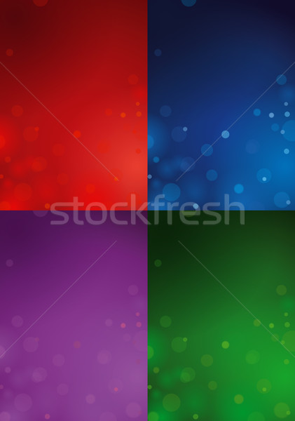 Four Christmas Backgrounds Stock photo © nazlisart
