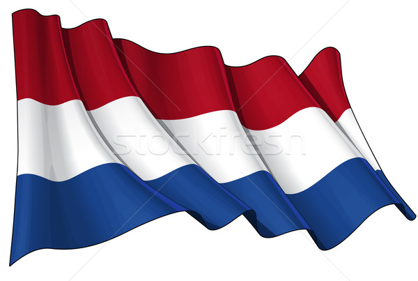 Flag of Netherlands Stock photo © nazlisart