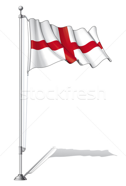 Flag Pole England Stock photo © nazlisart