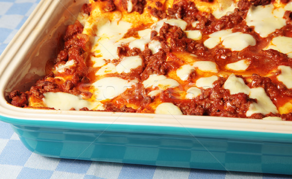 Lasagna Stock photo © ndjohnston