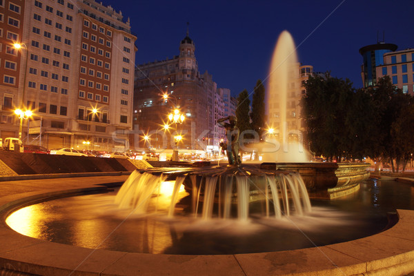 Foto stock: Fuente · Madrid · España