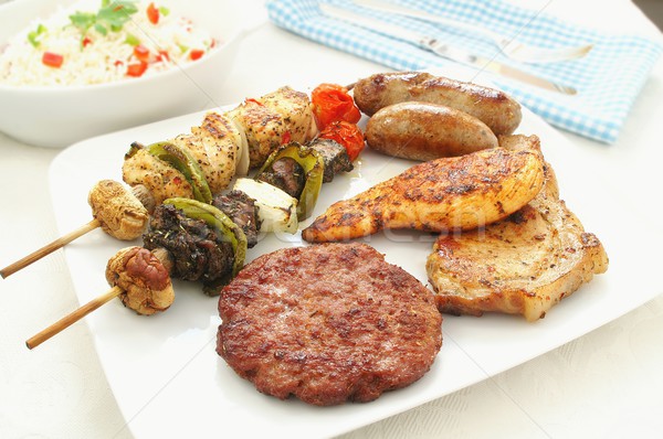 barbecue meat  Stock photo © neillangan