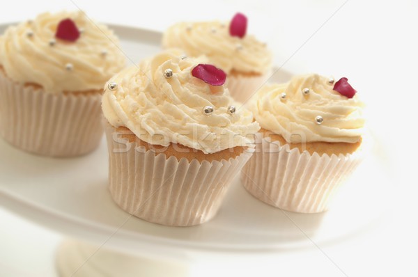 decorated cup cakes Stock photo © neillangan