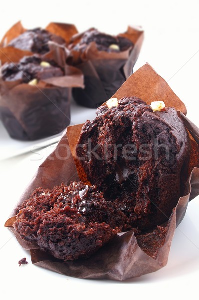 chocolate muffins Stock photo © neillangan