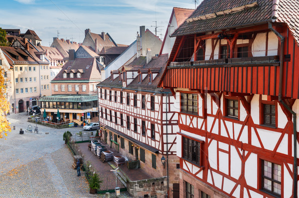 Old town of Nuremberg, Germany Stock photo © neirfy