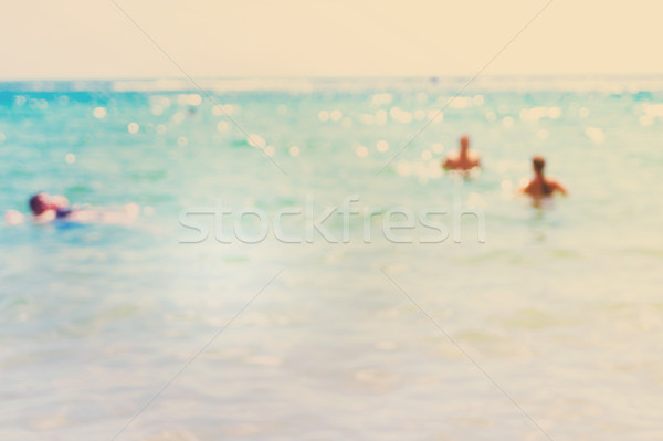 abstract blured sea background Stock photo © neirfy