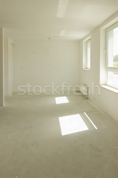 Stock photo:  room under construction interior